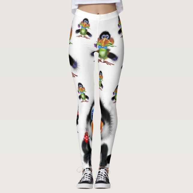leggings aves (Frente)