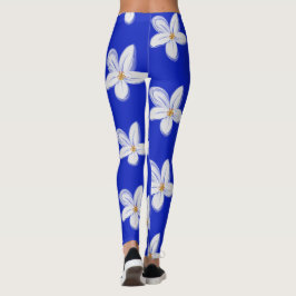Leggings Azuis De Chapa Escura