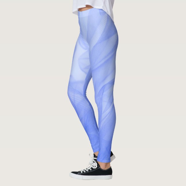 Leggings azuis de moda para mulheres (Esquerda)