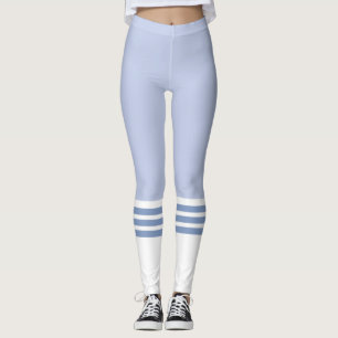 Leggings azuis de noiva de equipe