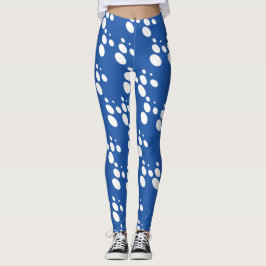 Leggings azuis do Designer