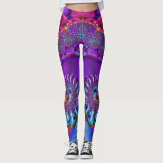 Leggings ~ azul roxo rosa ~ Original