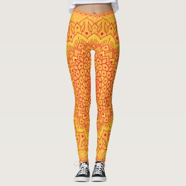 Leggings Bandana Pattern-3 (Frente)