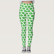 Leggings Beijos Verdes