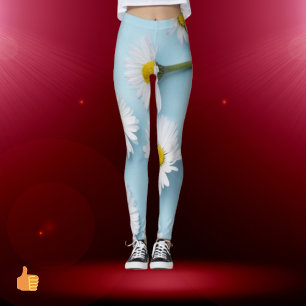Leggings Bloom Fusion: Elegância Floral Vibrante