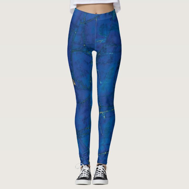Leggings Blue Lapis Lazuli (Frente)
