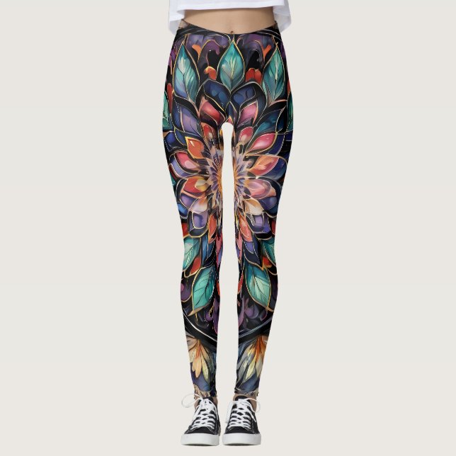 Leggings Bohemian Paisley no2 (Frente)