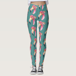 Leggings Boho Fiona Flamingo