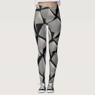 Leggings bonitas de abstrato art