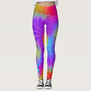 Leggings bonitas de abstrato art