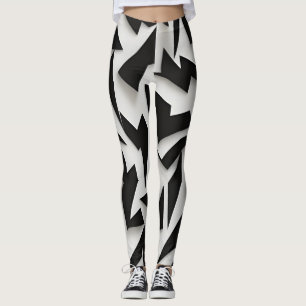 Leggings bonitas de abstrato art