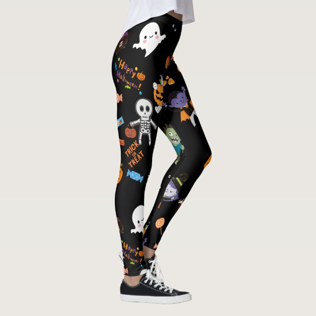 Leggings bonitas do Halloween (Direita)