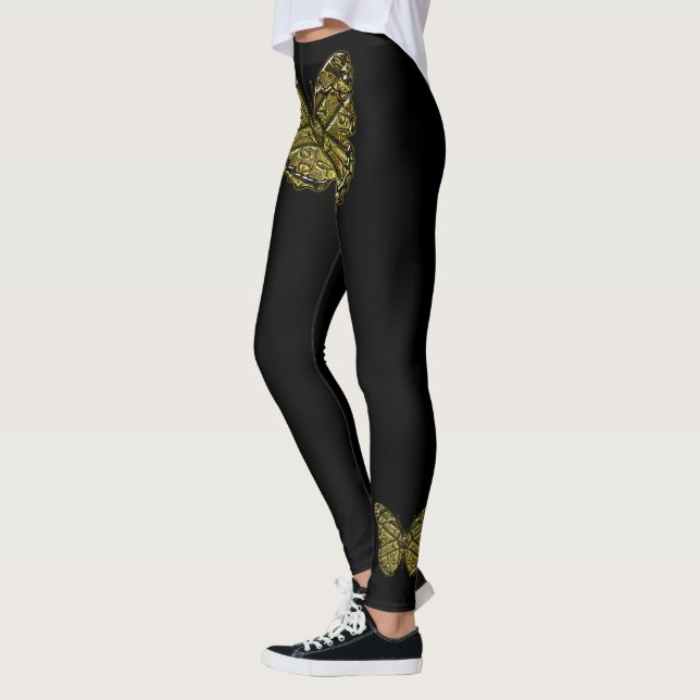 Leggings Borboleta Gravada 2 (Esquerda)
