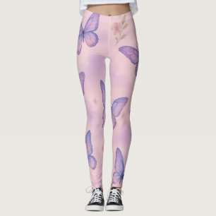Leggings Borboleta Sonho em Movimento – Aquarela S