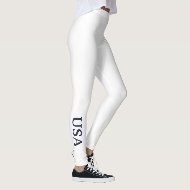 Leggings brancas dos EUA (Direita)