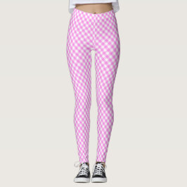 Leggings Brancas Pinky Rosa