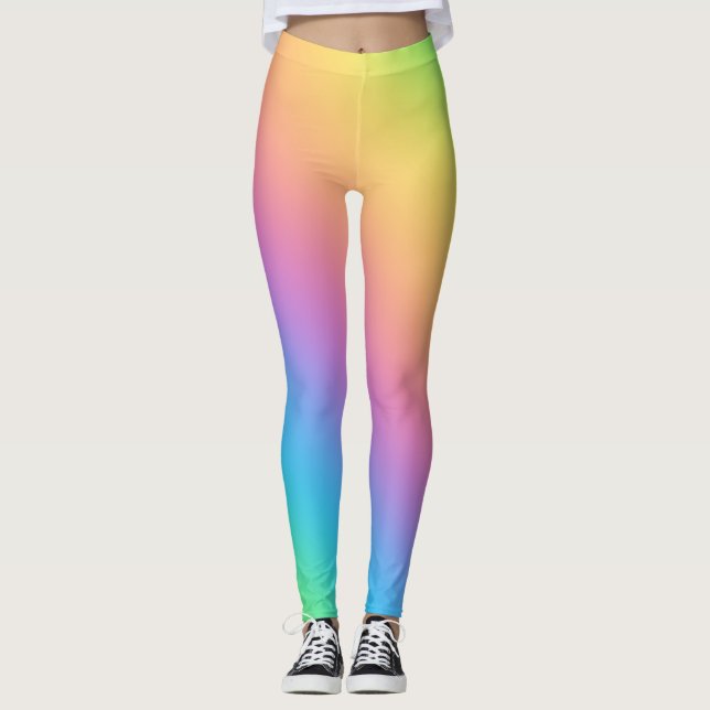 Leggings Bright Rainbow (Frente)