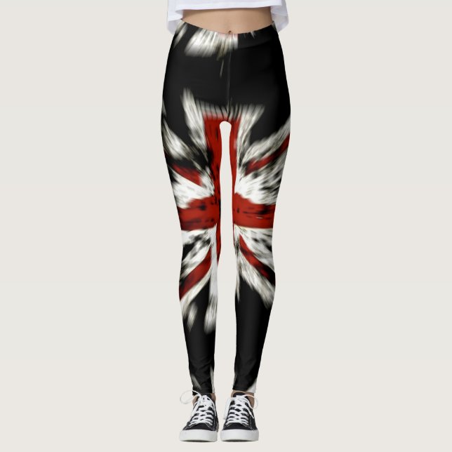 Leggings britânicas de mulheres (Frente)