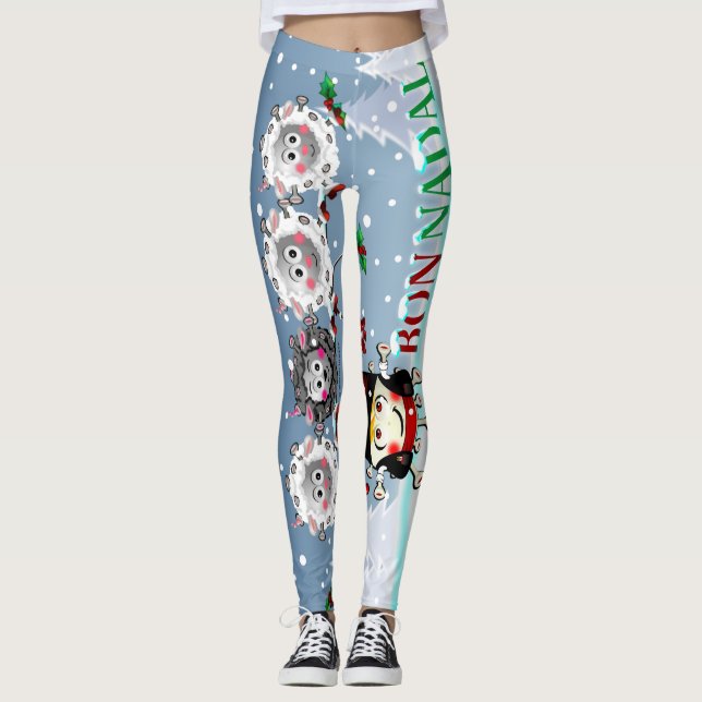 Leggings Caganer Catalunya by Simonsitos (Frente)