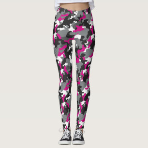 Leggings Camufladas Magenta