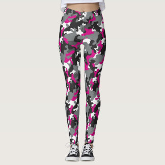Leggings Camufladas Magenta