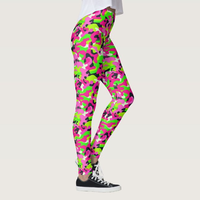Leggings Camufladas Neon (Direita)