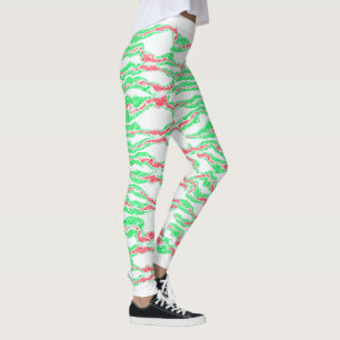 Leggings Candy Cane Camo