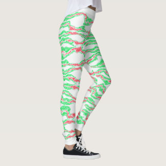Leggings Candy Cane Camo