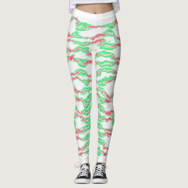 Leggings Candy Cane Camo