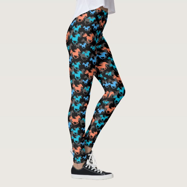 Leggings Cavalos Selvagens (Direita)