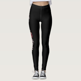 Leggings Caveira Floral Dead Pretty