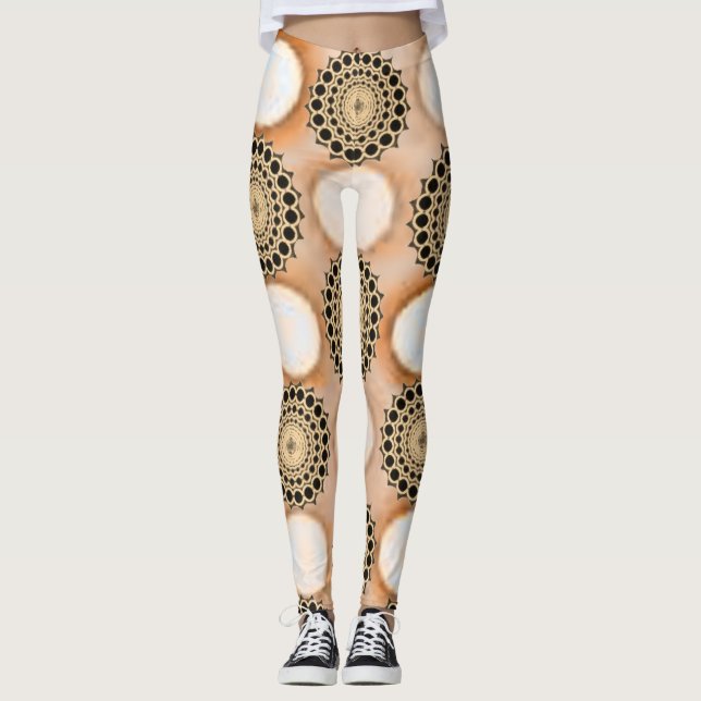 Leggings Circulares Fofas Longas (Frente)