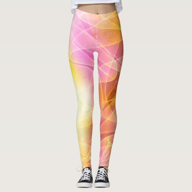 Leggings Clássicas - Esticar, Confortar e Estar no (Frente)