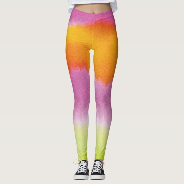 Leggings coloridas (Frente)