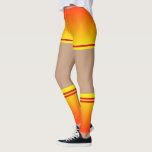 Leggings coloridas amarelas vermelhas sunset Meias<br><div class="desc">Suas Cores - Leggings de Cor Vermelha Amarela Gradiente - Curtos e Meias - Escolha / adicione seu plano de fundo favorito e cores / texto de distribuição! Design por MIGNED. Por favor,  veja meus outros projetos/designs. Aproveite - Seja feliz :)</div>