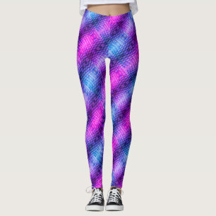 Leggings Coloridas de Colmeia