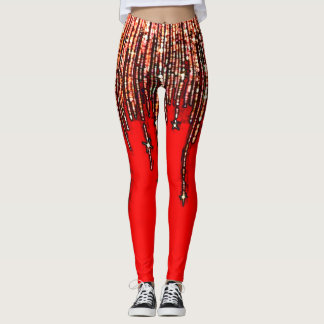 Leggings Coloridas de Design 3D Digital – Ajuste P