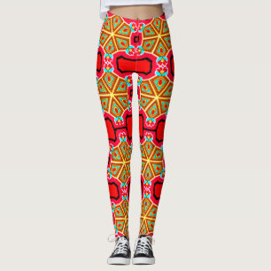 Leggings Coloridas de Design 3D Digital – PerfLegg