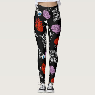 Leggings coloridas de halloween
