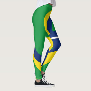 Leggings coloridas do Brasil