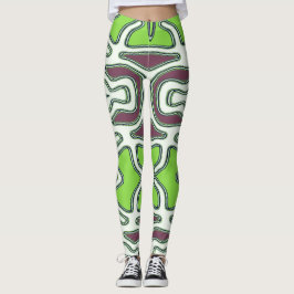 Leggings coloridas "Ratti_Creative_Arts"