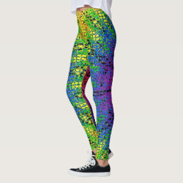 Leggings Coloridas Selvagens