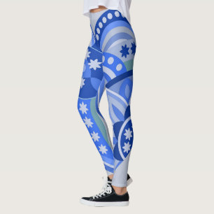 Leggings com arte criativa