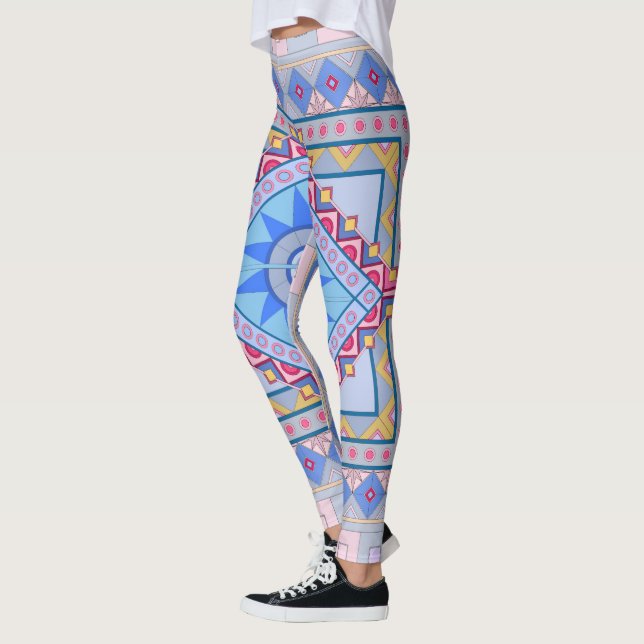 Leggings com arte criativa (Esquerda)