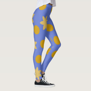 Leggings com arte criativa
