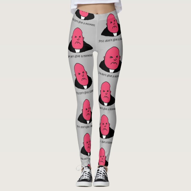 Leggings com Arte de Fã de Phil Mitchell (Frente)