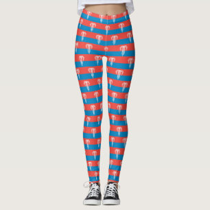 Leggings com bandeira de Kansas City, Missouri