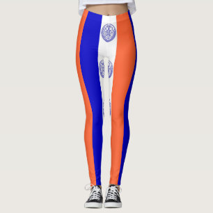 Leggings com bandeira de Nova Iorque, EUA