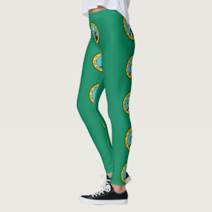 Leggings com bandeira do Estado de Washington, EUA