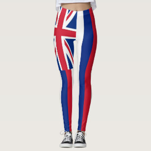 Leggings com bandeira do Estado do Havaí, EUA